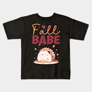 Fall Babe Kids T-Shirt